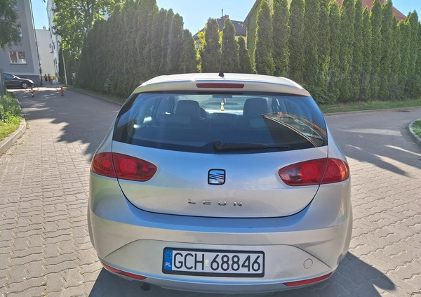 Seat Leon cena 18500 przebieg: 197000, rok produkcji 2011 z Moryń małe 79
